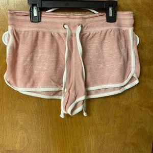 pink booty shorts
